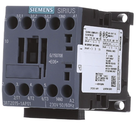 Contactor de Potencia Siemens 3RT2015-1AP01