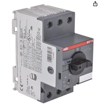 Guardamotor MS116-4.0 de ABB: Protección Eficiente para Motores