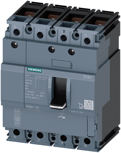 Interruptor Automático Siemens 3VA1010-2ED42-0AA0