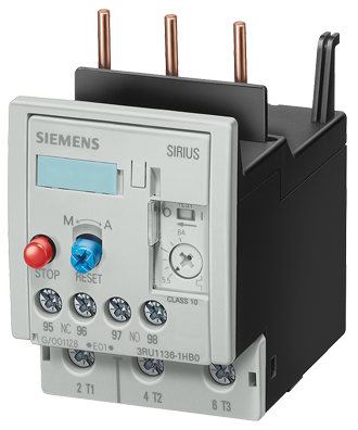 Relay de Sobrecarga Térmica Magnética Siemens 3RU1136-1KB0