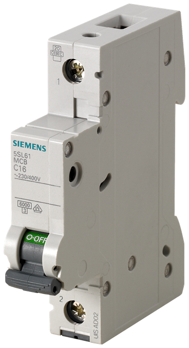 Siemens Int Termomag P/Riel 5SL6104-7CC