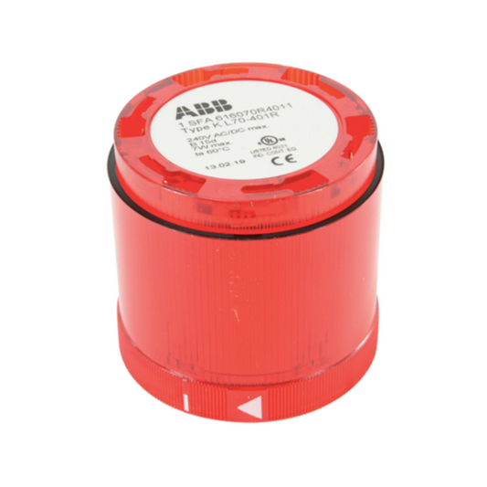 ABB Torreta de Luz LED Rojo Permanente KL70-401R